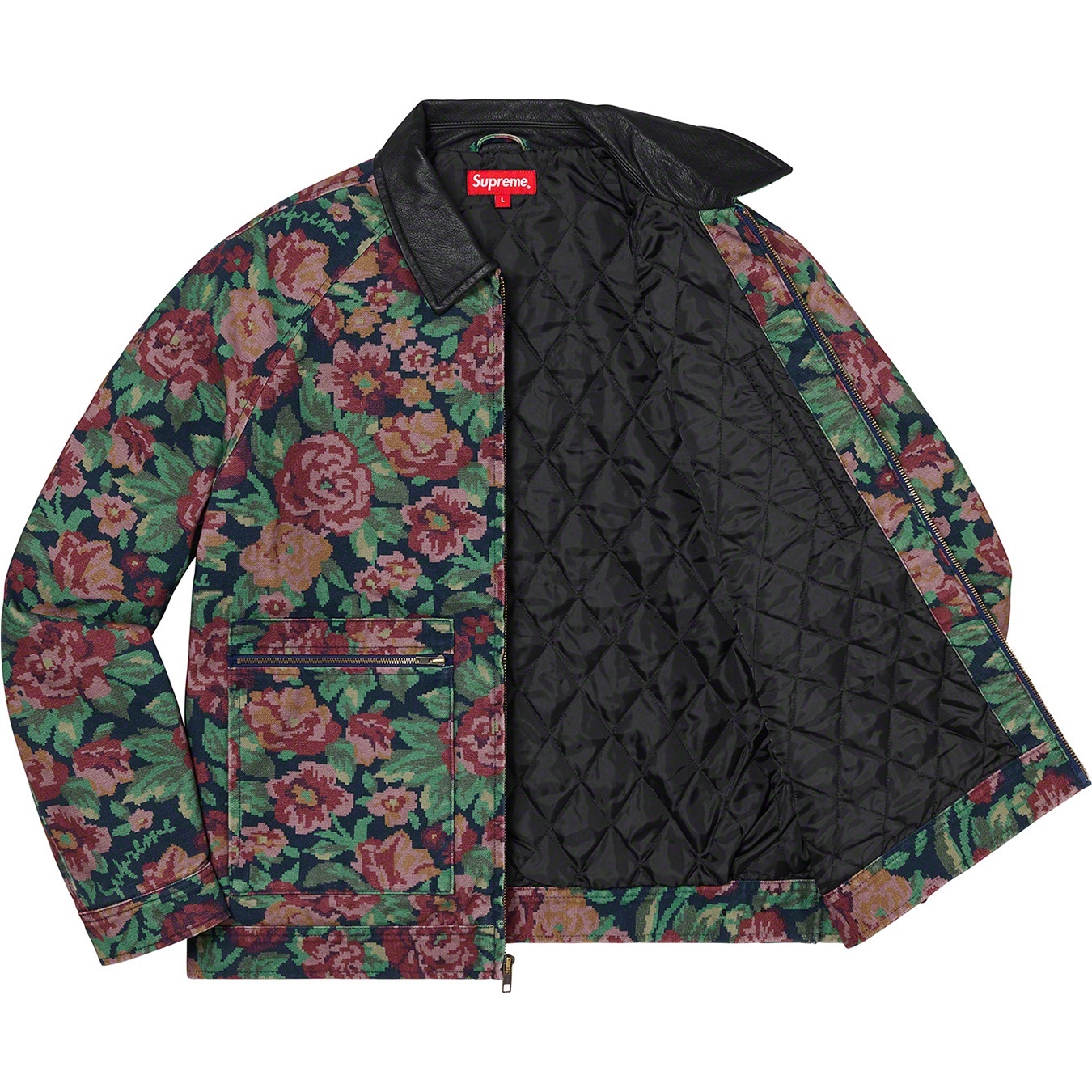Leather Collar Work Jacket view 2